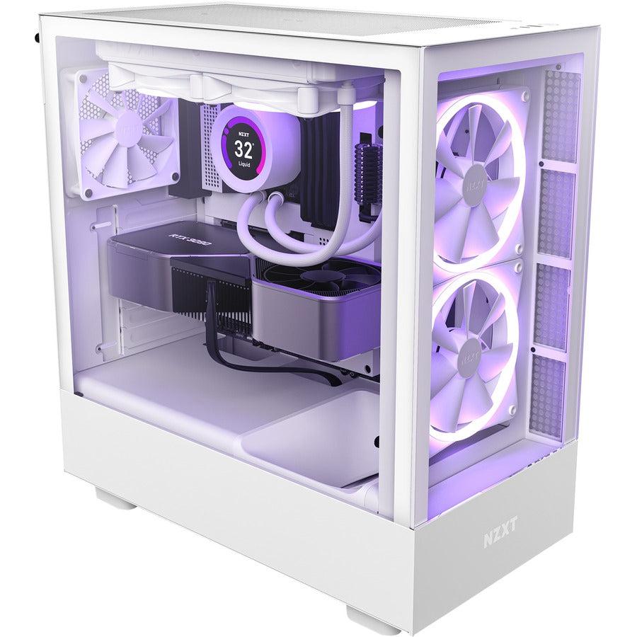 NZXT H5 Elite Premium Compact Mid-Tower Case CC-H51EW-01