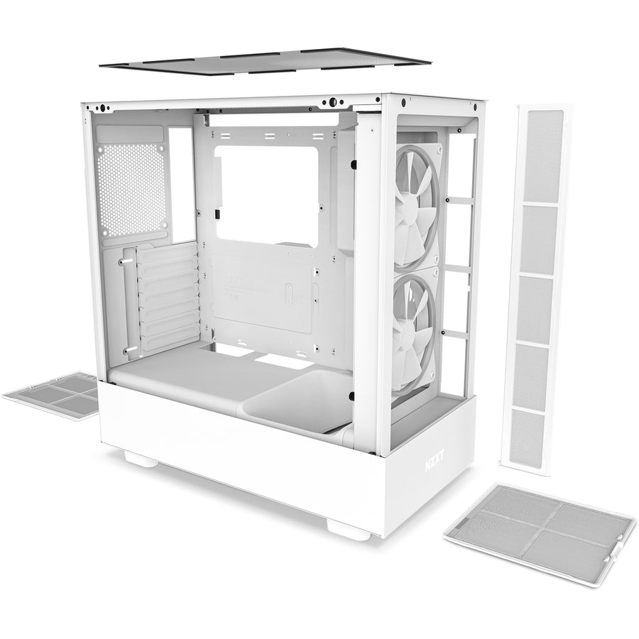 NZXT H5 Elite Premium Compact Mid-Tower Case CC-H51EW-01