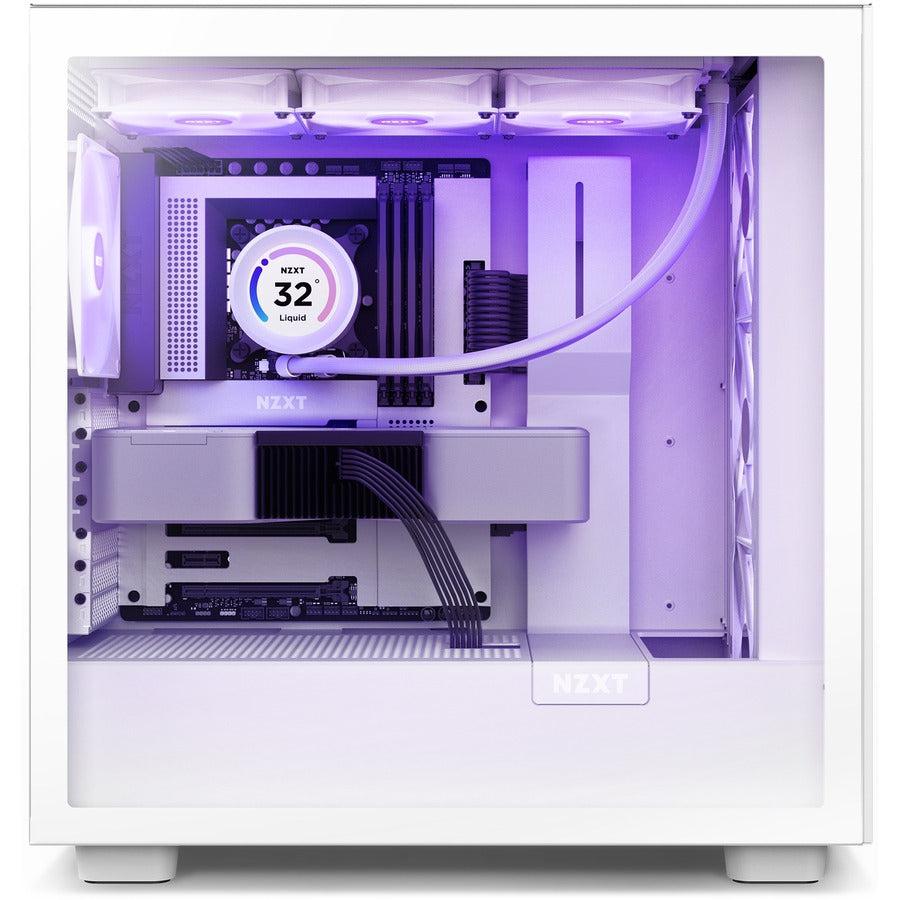 NZXT H7 Flow RGB ATX Mid-Tower with RGB Fans