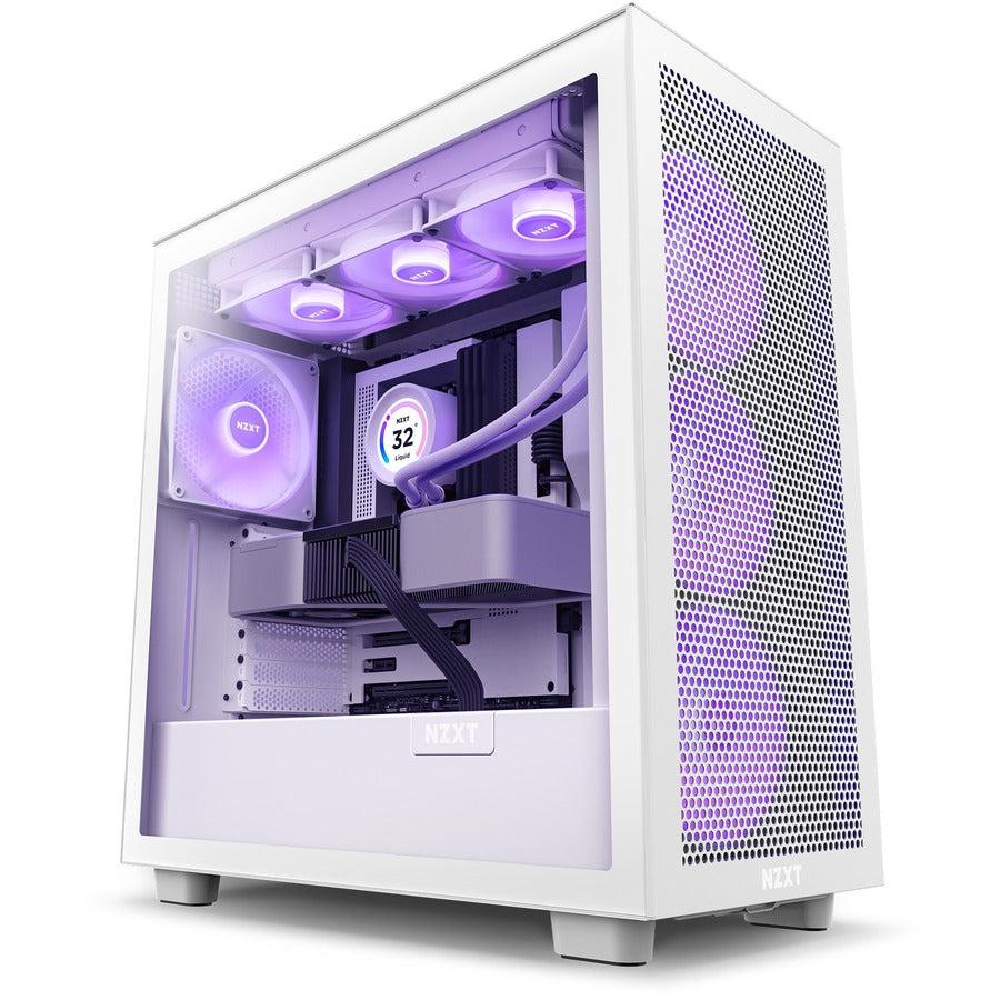 NZXT H7 Flow RGB ATX Mid-Tower with RGB Fans