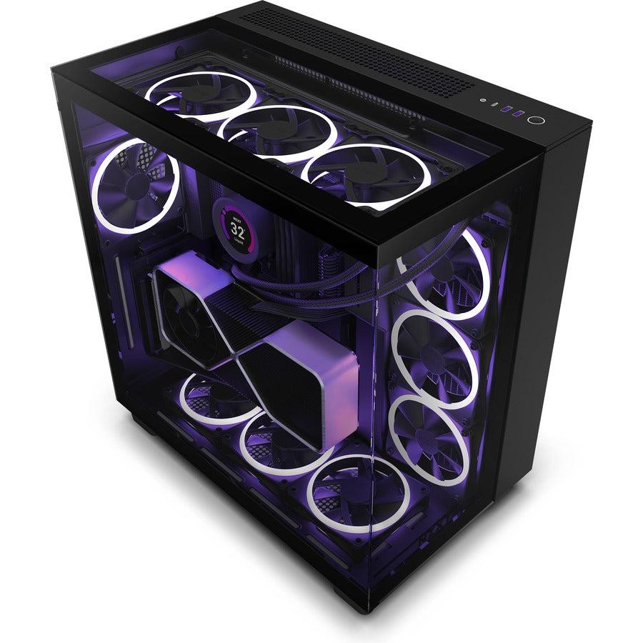 NZXT H9 Elite Premium Dual-Chamber Mid-Tower Airflow Case