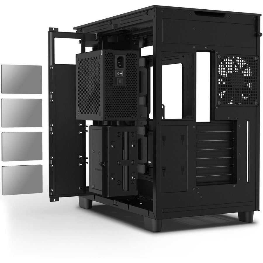 NZXT H9 Flow Dual-Chamber Mid-Tower Airflow Case