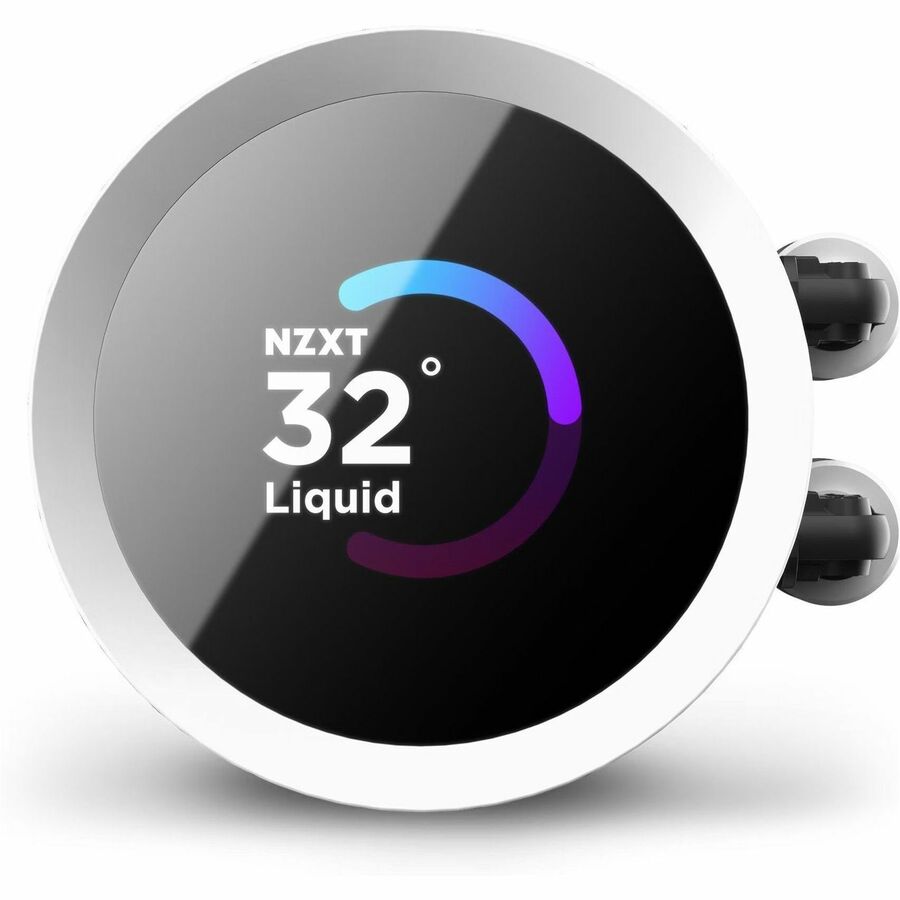 NZXT Kraken 240 RGB 240mm AIO Liquid Cooler with LCD Display and RGB Fans - 1 Pack
