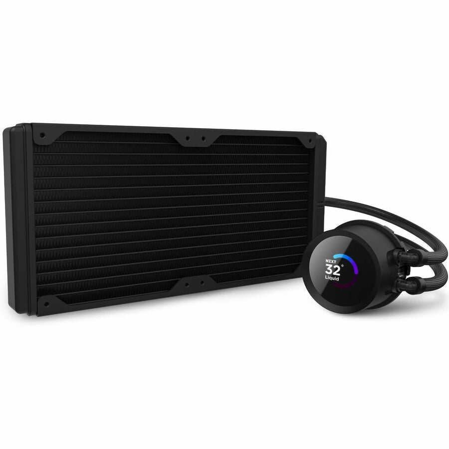 NZXT Kraken 280 RGB 280mm AIO Liquid Cooler with LCD Display and RGB Fans - 1 Pack