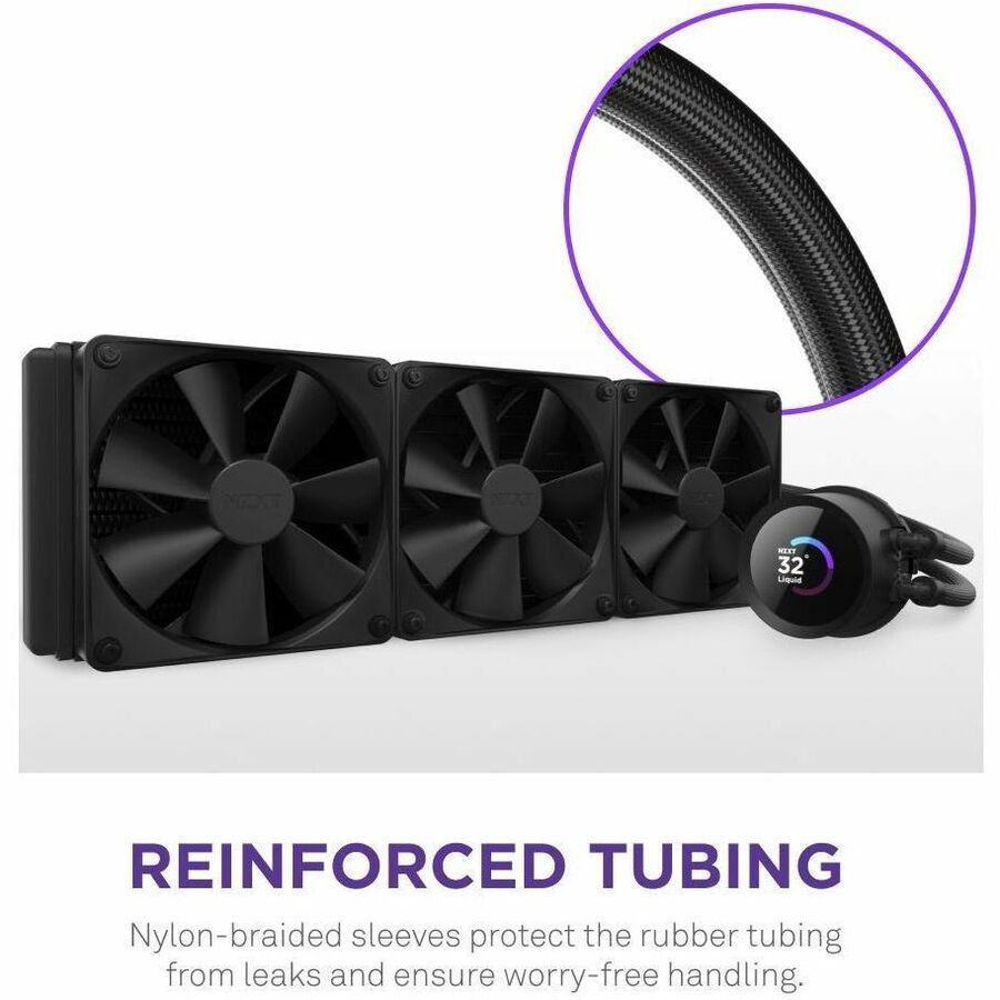 NZXT Kraken 360 360mm AIO Liquid Cooler with LCD Display - 1 Pack