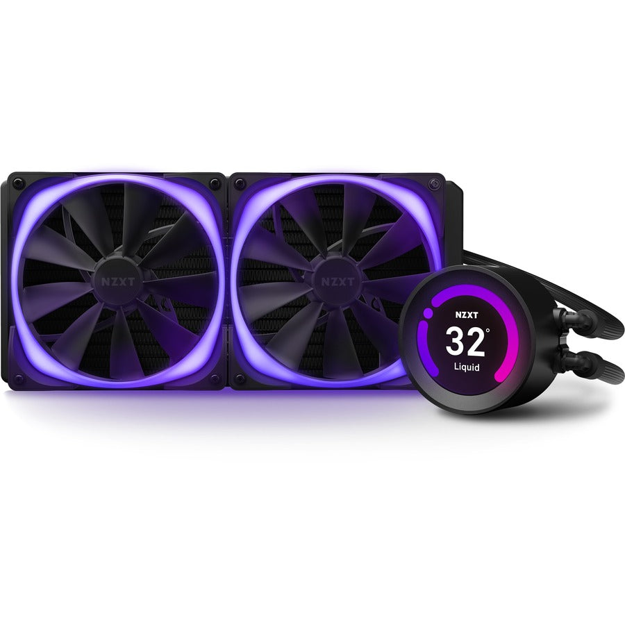 NZXT Kraken Z63 RGB 280mm Liquid Cooler with LCD Display RL-KRZ63-R1