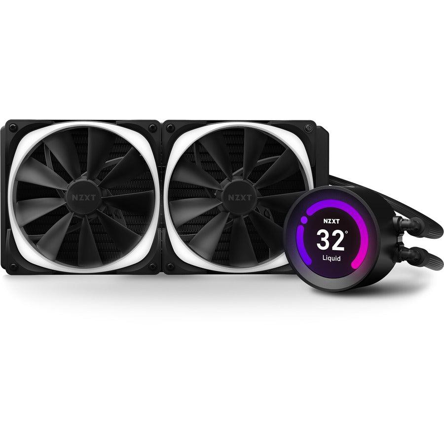 NZXT Kraken Z63 RGB 280mm Liquid Cooler with LCD Display RL-KRZ63-R1