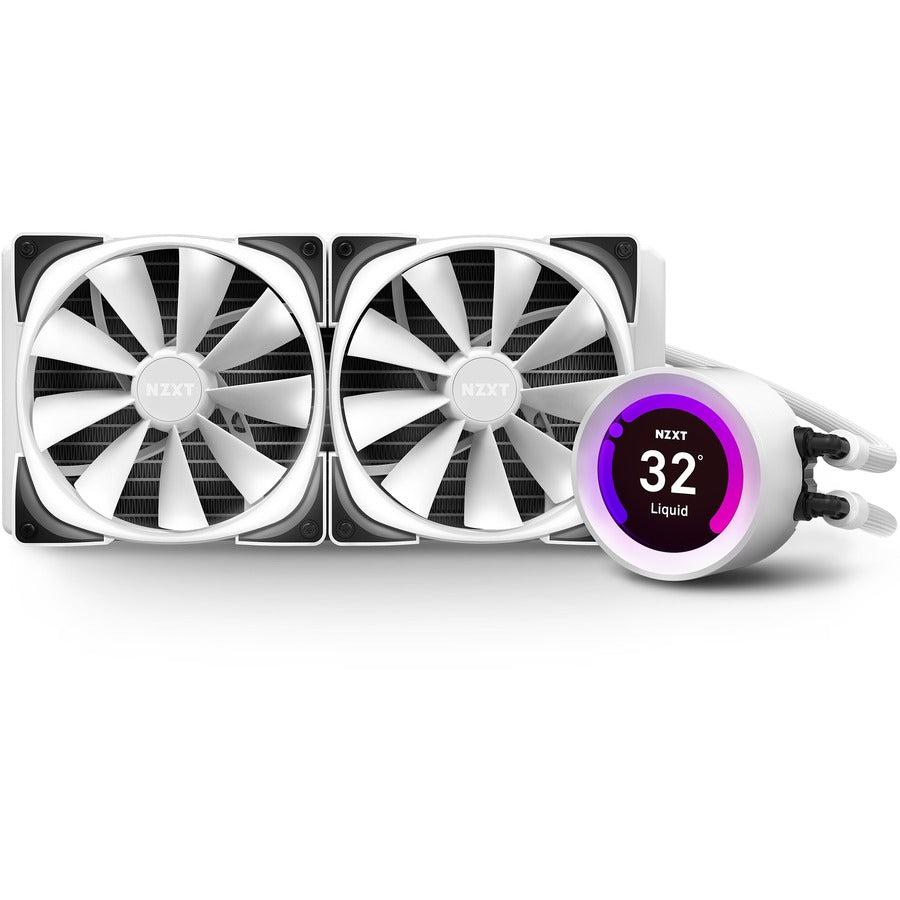 NZXT Kraken Z63 RGB 280mm Liquid Cooler with LCD Display RL-KRZ63-RW