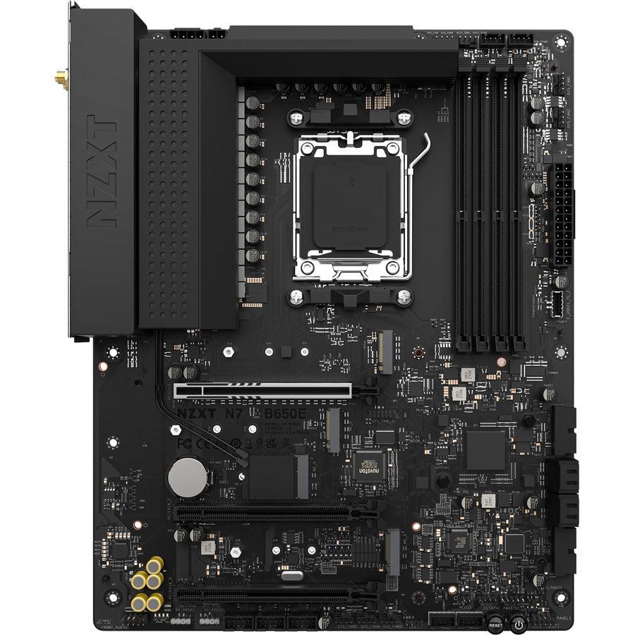NZXT N7-B65XT-B1 Desktop Motherboard - AMD B650 Chipset - Socket AM5 - ATX