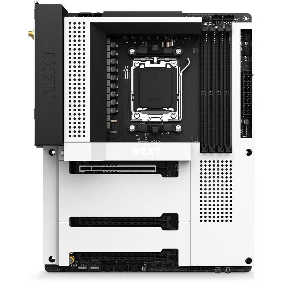 NZXT N7-B65XT-W1 Desktop Motherboard - AMD B650 Chipset - Socket AM5 - ATX