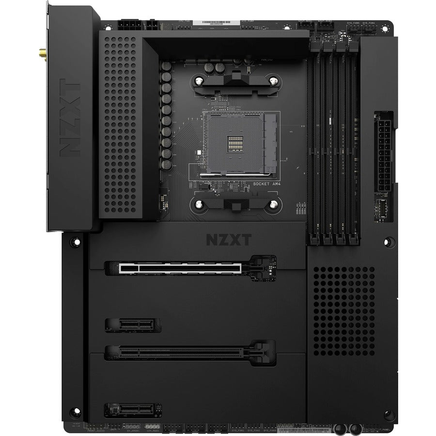 NZXT N7 Gaming Desktop Motherboard - AMD B550 Chipset - Socket AM4 - ATX