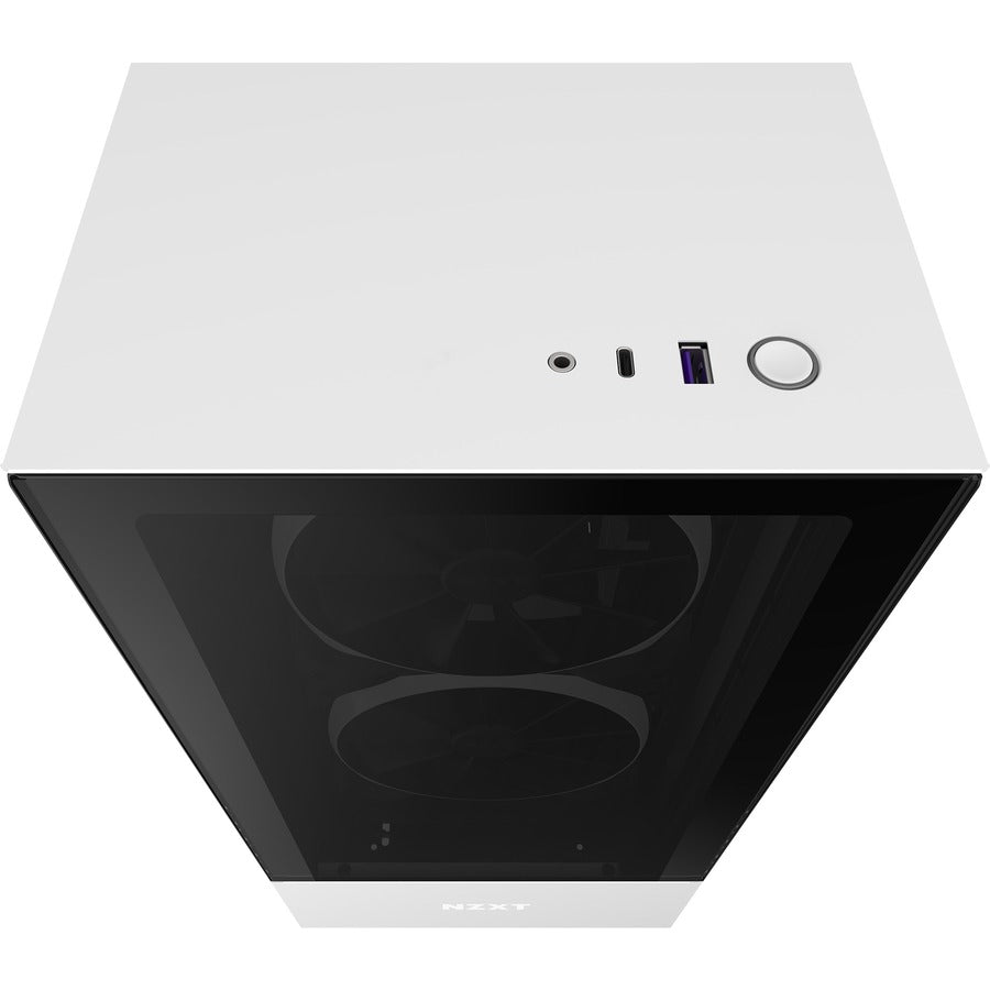 NZXT Premium Compact Mid-tower ATX Case CA-H510E-W1