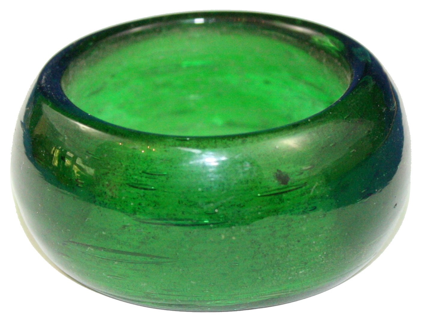 Napkin Ring Glass - Amber