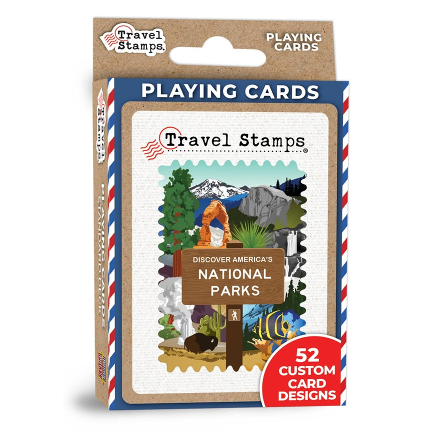 National Parks Travel Stamps Playing Cards Playing Cards