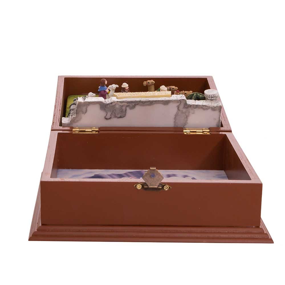 Nativity Music Box - 7.5 Inch