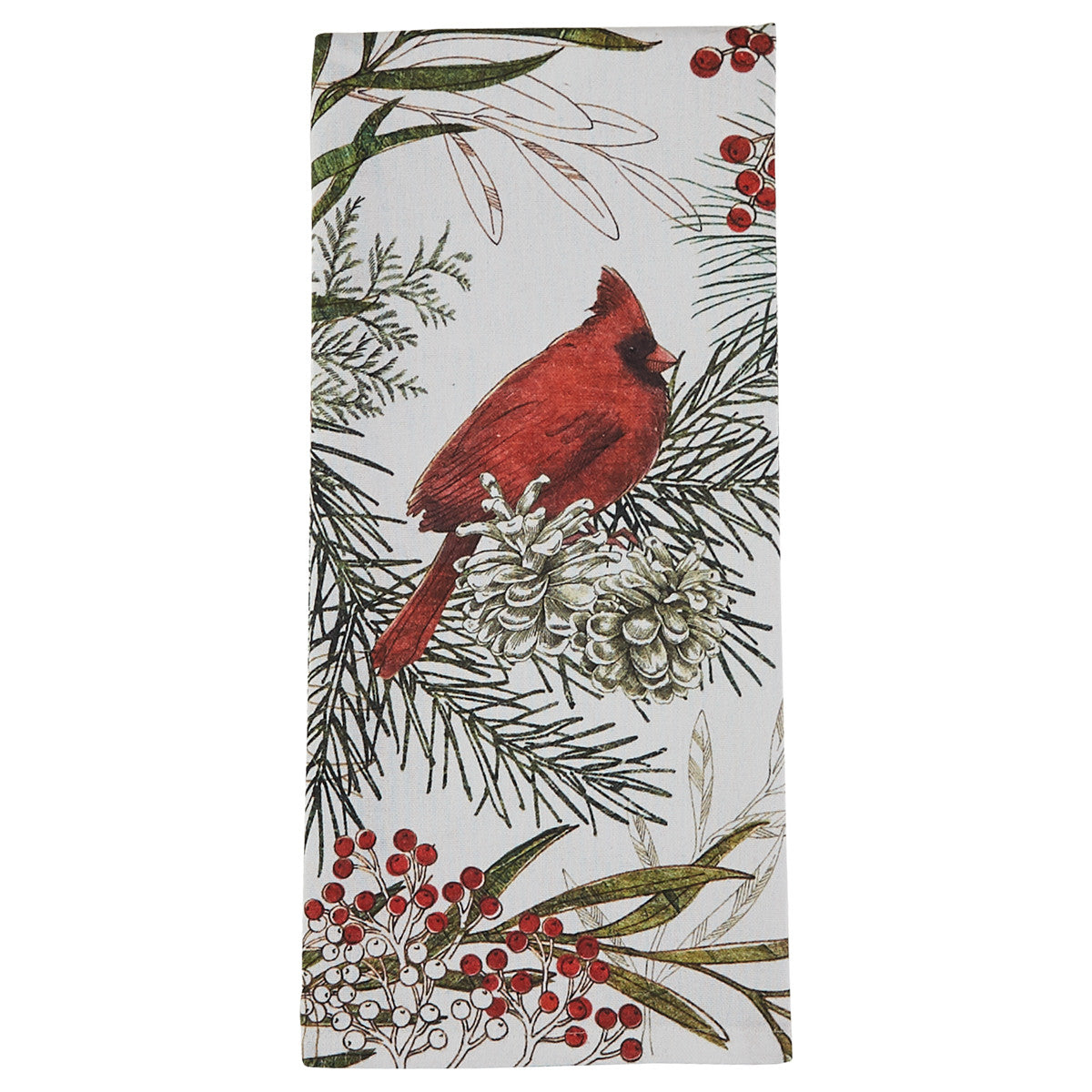 Nature Sings Cardinal Dish Towel