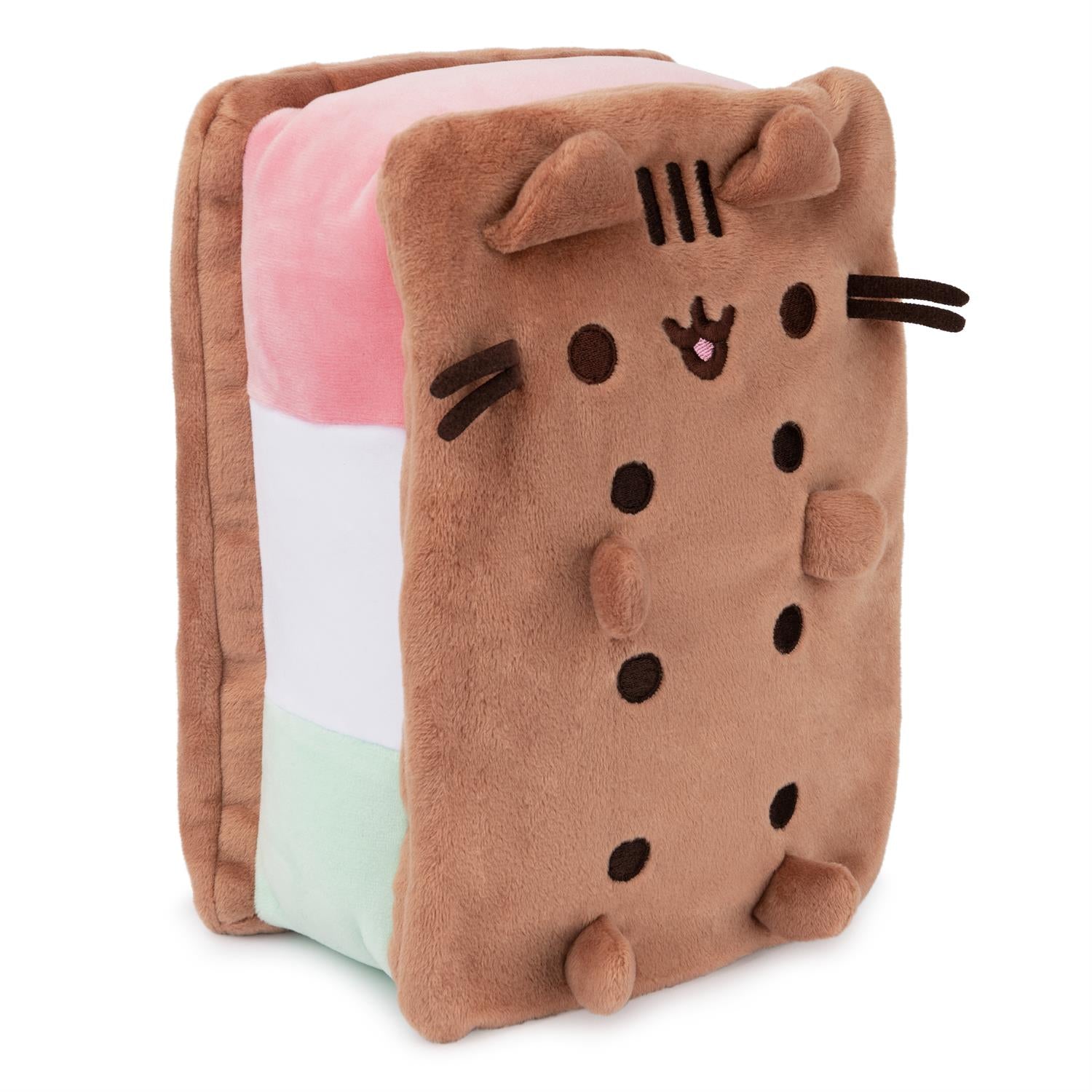 Neapolitan Ice Cream Sandwich Pusheen Squisheen Plush