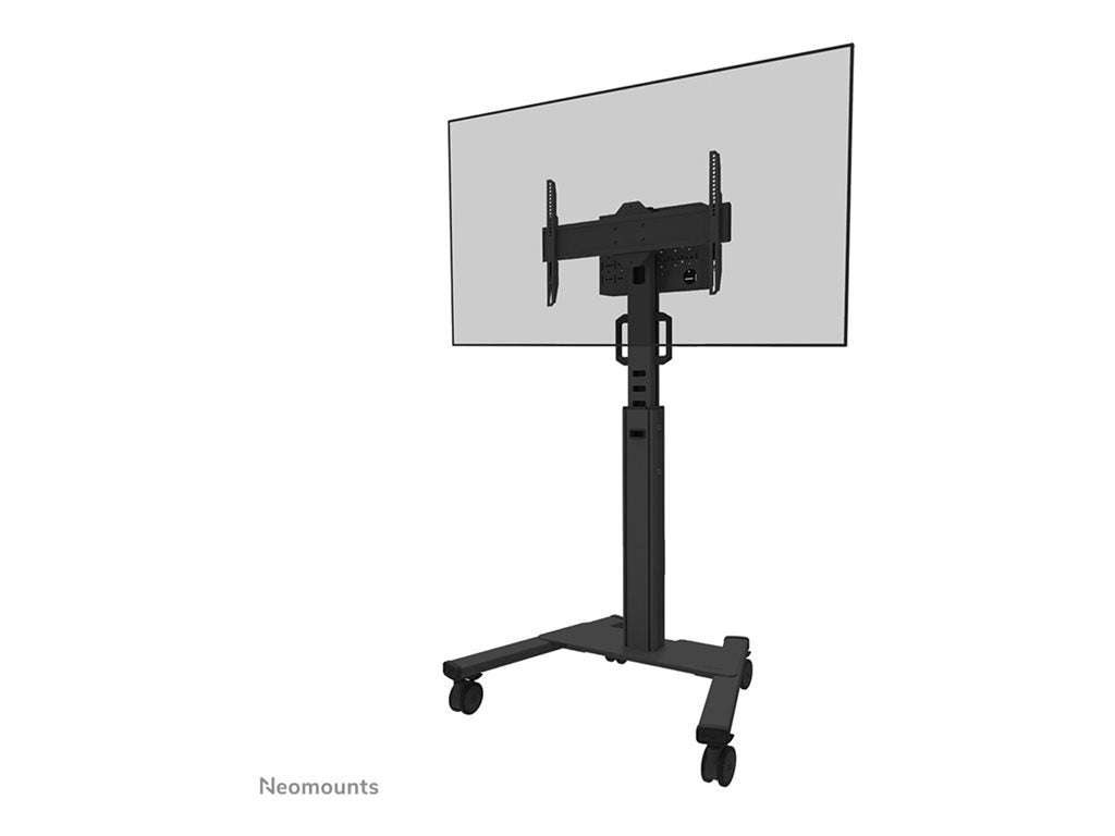 Neomounts - Cart - for flat panel - black - screen size: 37-75""