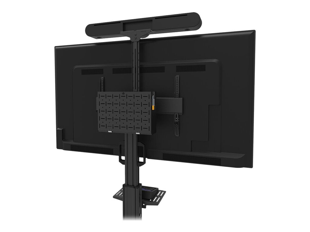 Neomounts - Cart - for flat panel - black - screen size: 37-75""