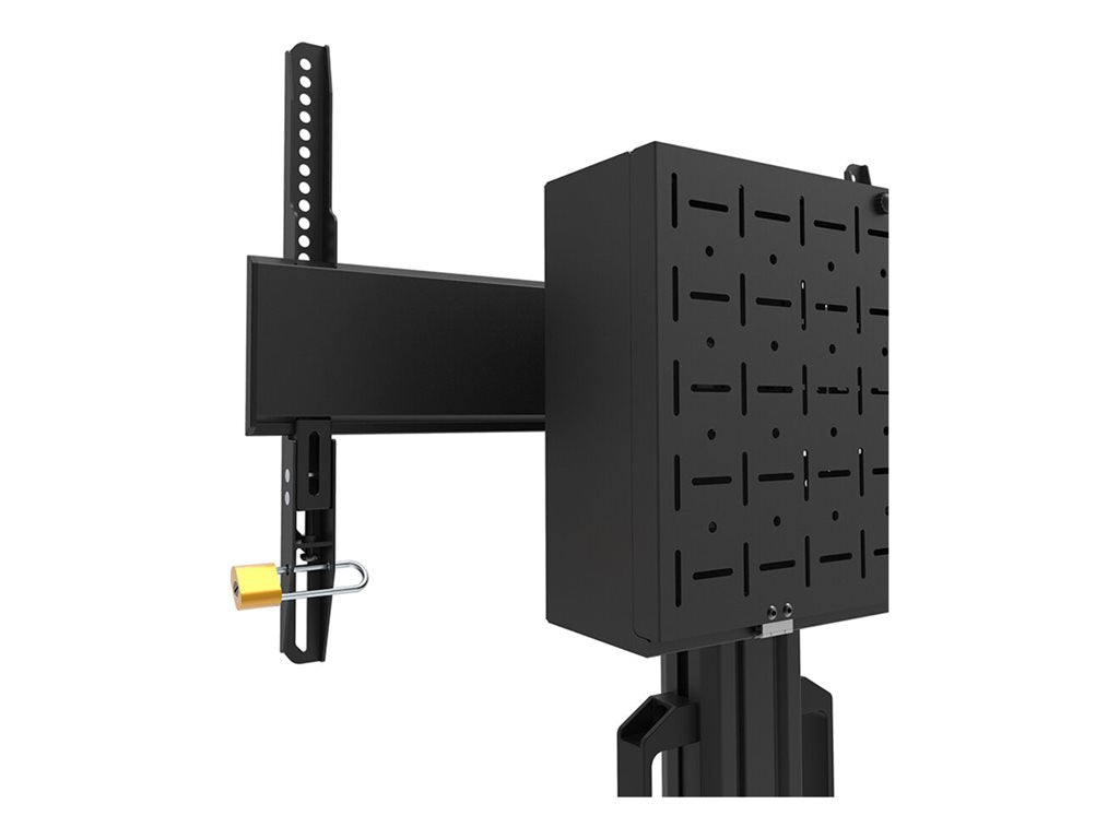 Neomounts - Cart - for flat panel - black - screen size: 37-75""