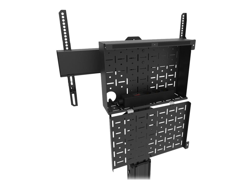 Neomounts - Cart - for flat panel - black - screen size: 37-75""