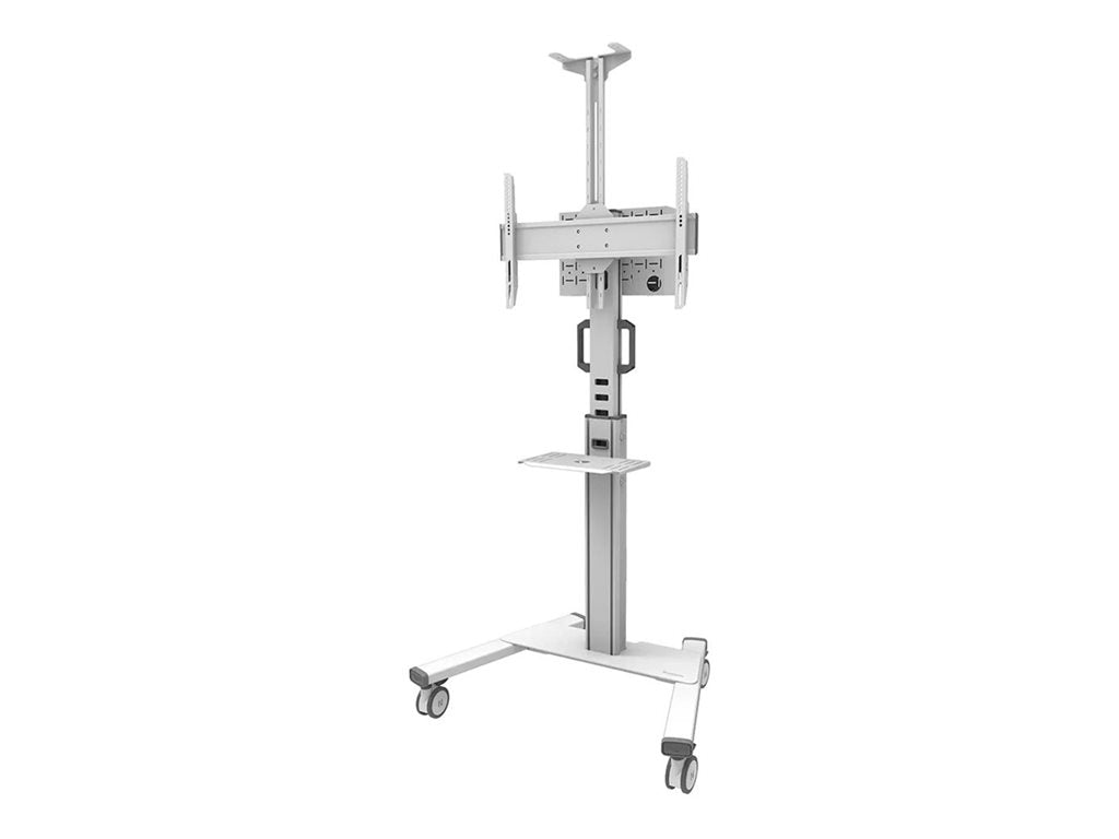 Neomounts - Cart - for flat panel - white - screen size: 37-75""