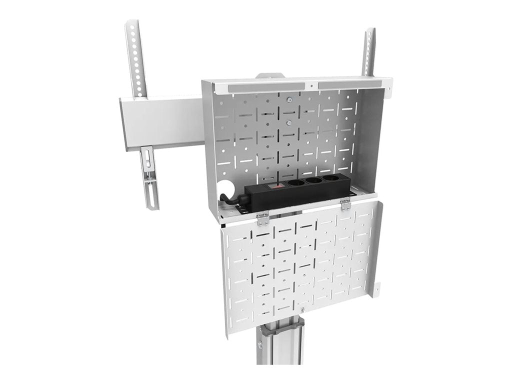Neomounts - Cart - for flat panel - white - screen size: 37-75""