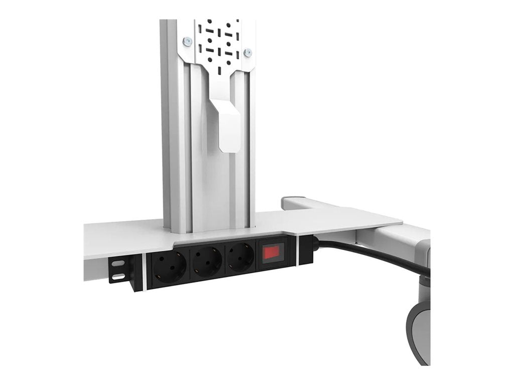 Neomounts - Cart - for flat panel - white - screen size: 37-75""