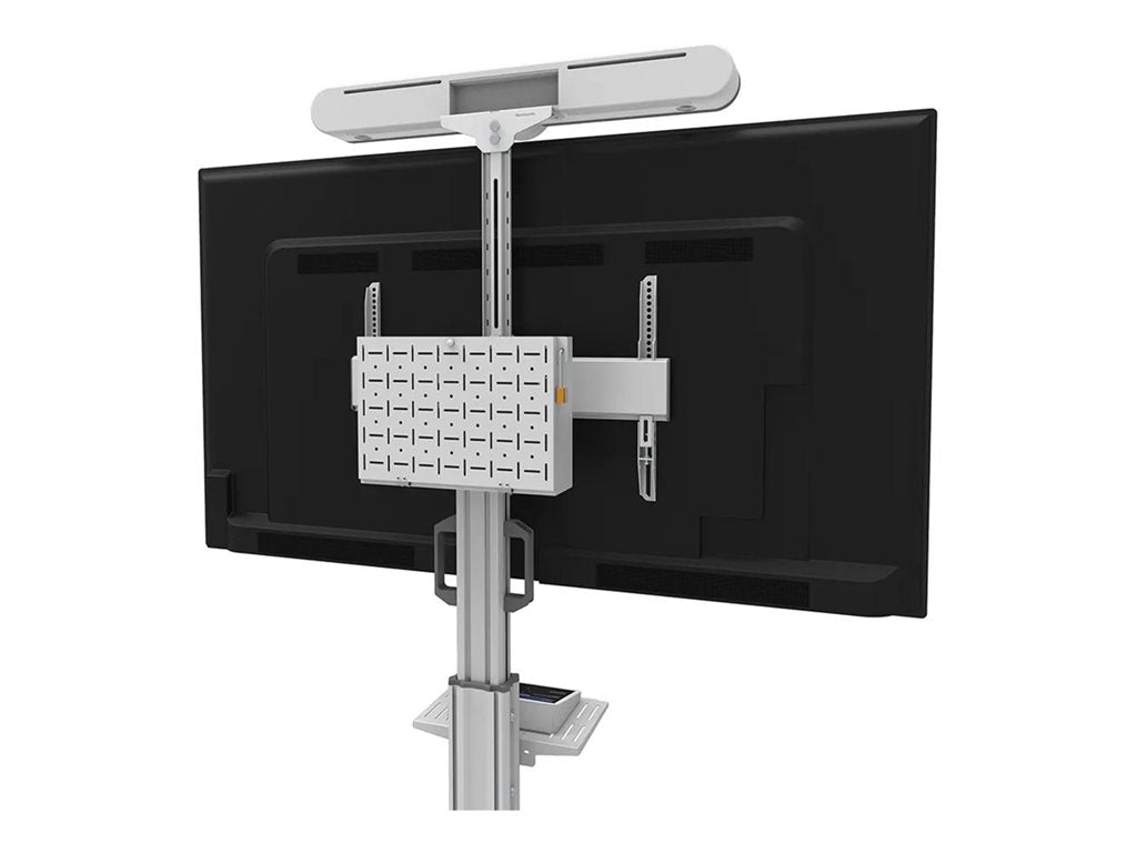 Neomounts - Cart - for flat panel - white - screen size: 37-75""