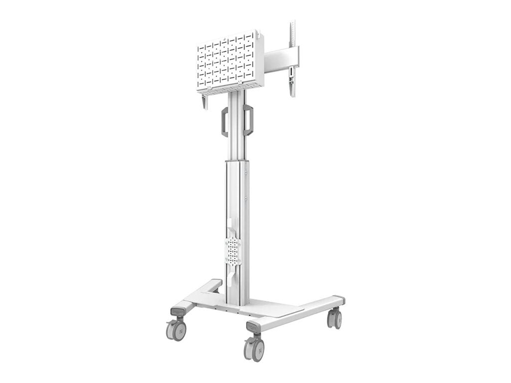 Neomounts - Cart - for flat panel - white - screen size: 37-75""