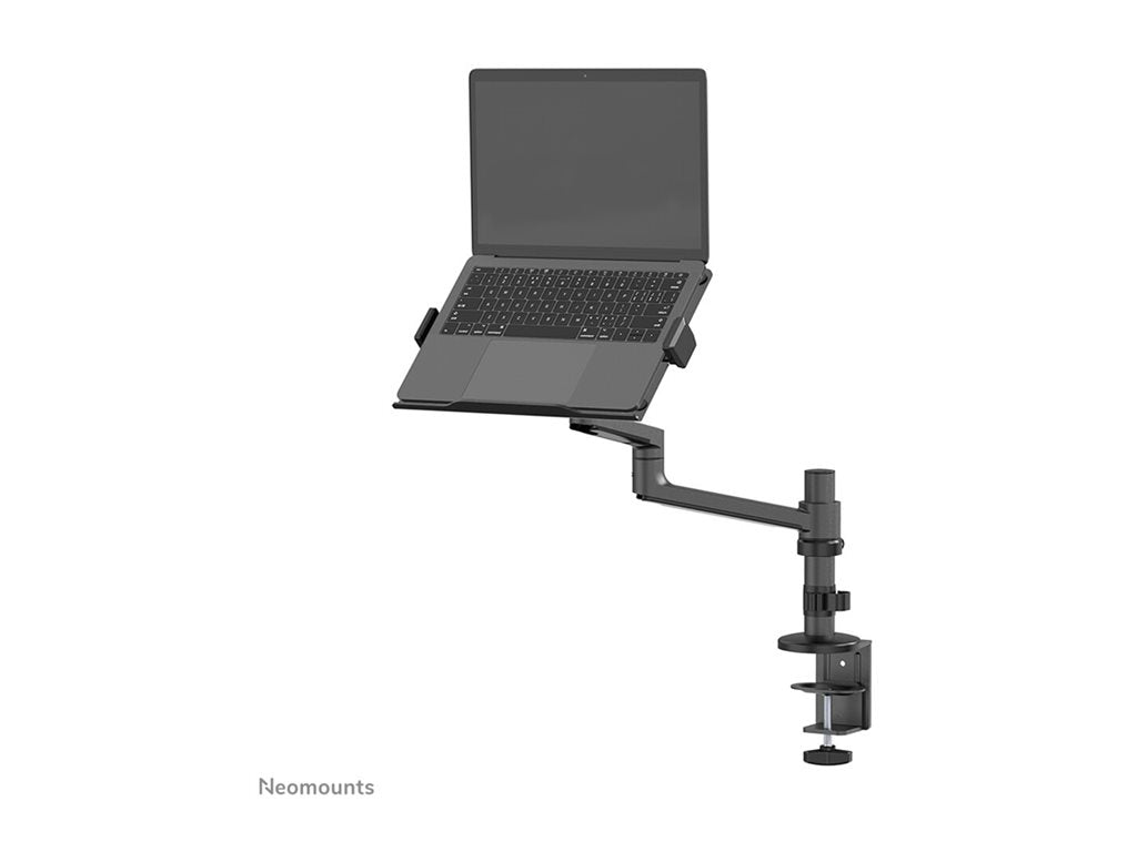 Neomounts DS20-425BL1 - Mounting kit (articulating arm) - full-motion - for notebook - steel - black - screen size: