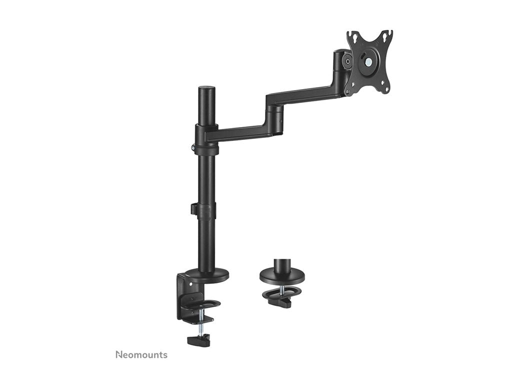 Neomounts DS60-425BL1 - Mounting kit (desk clamp mount, desk grommet, VESA adapter plate, monitor arm) - full-motion