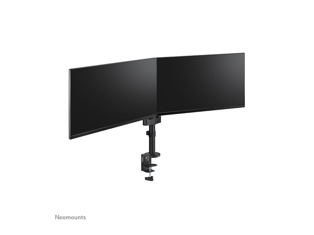 Neomounts DS60-425BL2 - Mounting kit (articulating arm) - full-motion - for 2 monitors - steel - black - screen size: