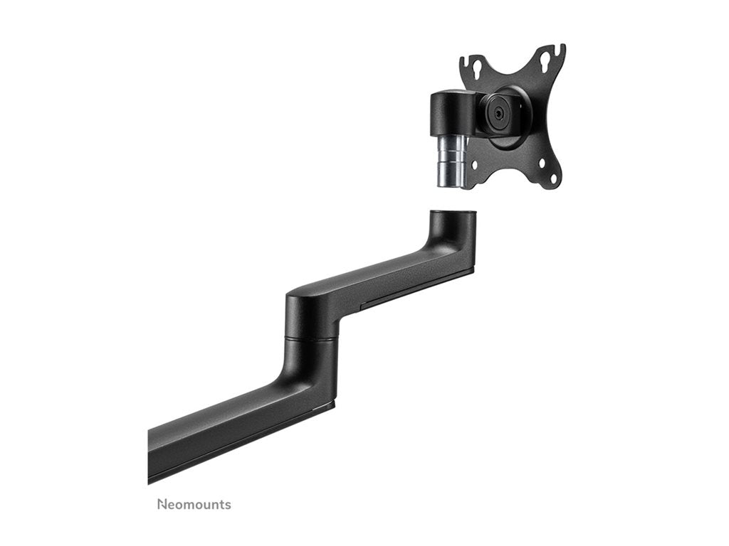 Neomounts DS60-425BL2 - Mounting kit (articulating arm) - full-motion - for 2 monitors - steel - black - screen size: