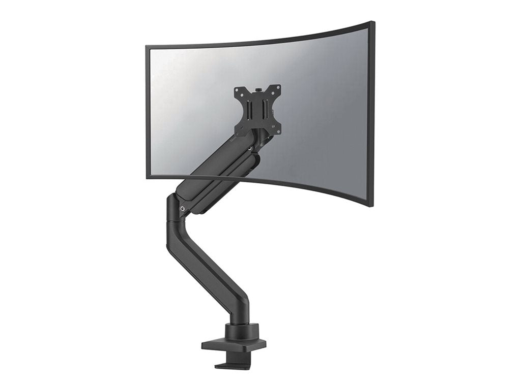 Neomounts DS70PLUS-450BL1 - Mounting kit (desk mounting arm) - full-motion - for curved LCD display - steel - black -