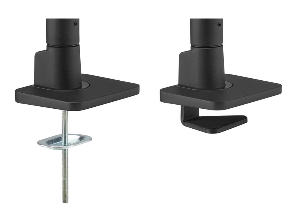 Neomounts DS70S-950BL1 - Mounting kit (desk mounting arm) - full-motion - for monitor - aluminum - black - screen size:
