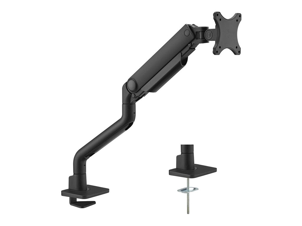 Neomounts DS70S-950BL1 - Mounting kit (desk mounting arm) - full-motion - for monitor - aluminum - black - screen size: