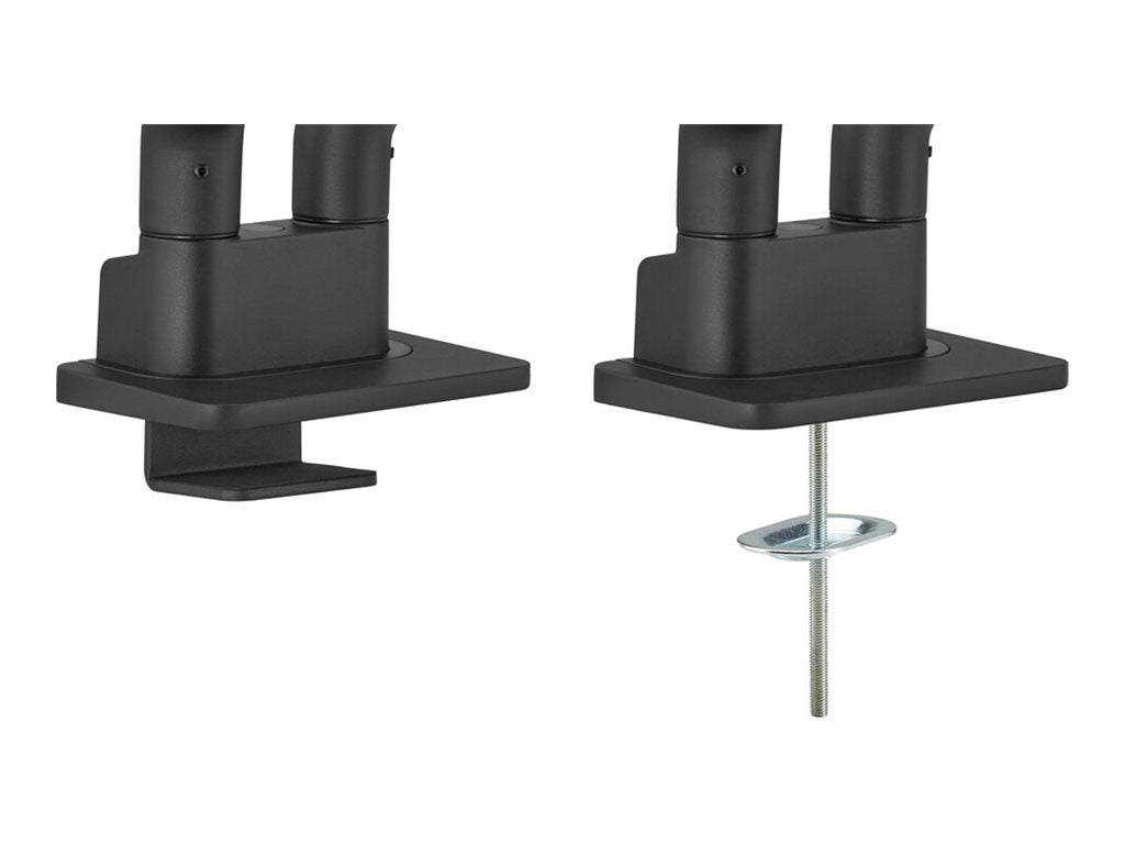 Neomounts DS70S-950BL2 - Mounting kit (2 mounting arms) - full-motion - for 2 monitors - aluminum - black - screen size: