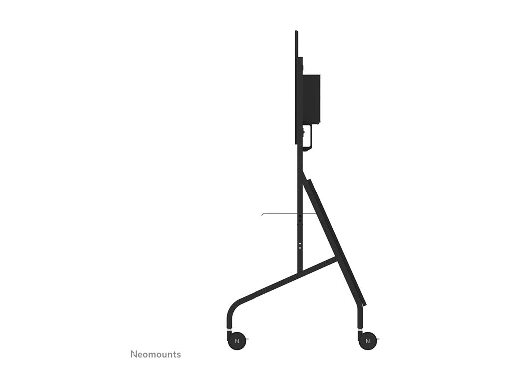 Neomounts FL50-575BL1 - Cart - sturdy - for display stand - floor stand - lockable - steel - black - screen size: