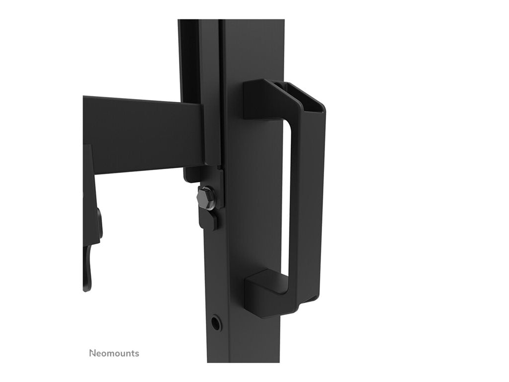 Neomounts FL50-575BL1 - Cart - sturdy - for display stand - floor stand - lockable - steel - black - screen size: