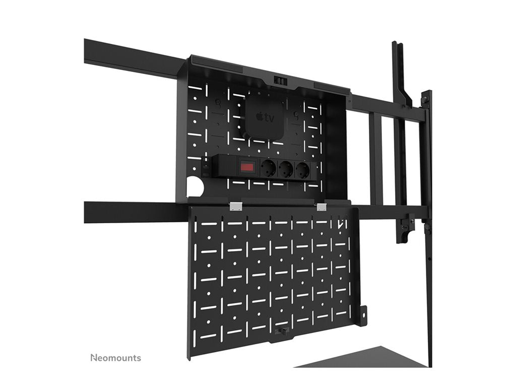 Neomounts FL50-575BL1 - Cart - sturdy - for display stand - floor stand - lockable - steel - black - screen size: