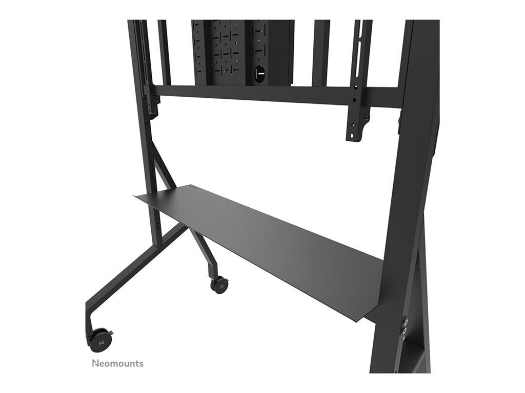 Neomounts FL50-575BL1 - Cart - sturdy - for display stand - floor stand - lockable - steel - black - screen size: