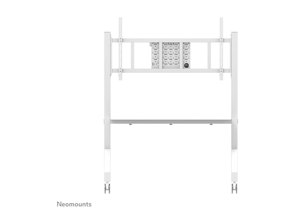 Neomounts FL50-575WH1 - Cart - sturdy - for display stand - floor stand - lockable - steel - white - screen size: