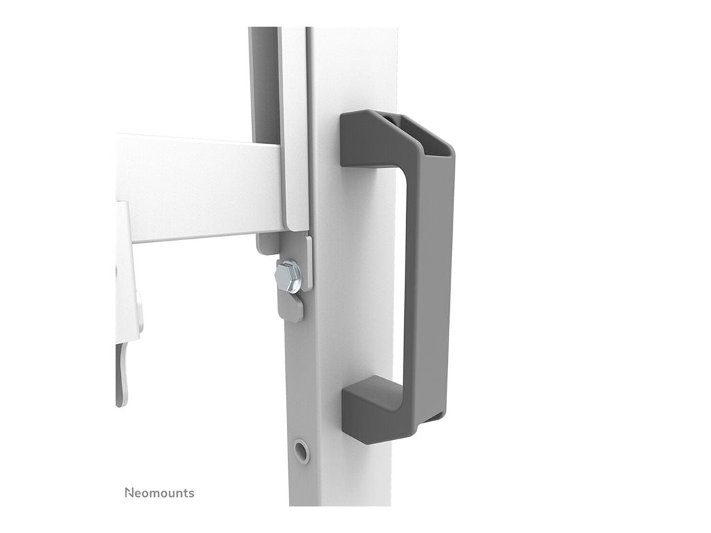 Neomounts FL50-575WH1 - Cart - sturdy - for display stand - floor stand - lockable - steel - white - screen size: