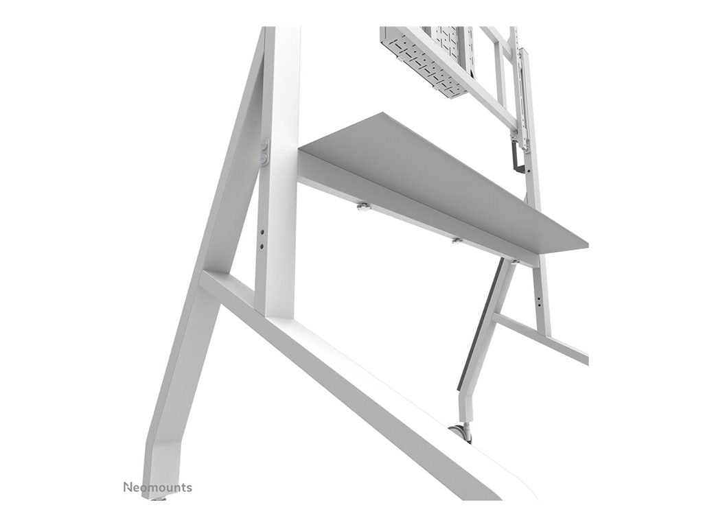 Neomounts FL50-575WH1 - Cart - sturdy - for display stand - floor stand - lockable - steel - white - screen size: