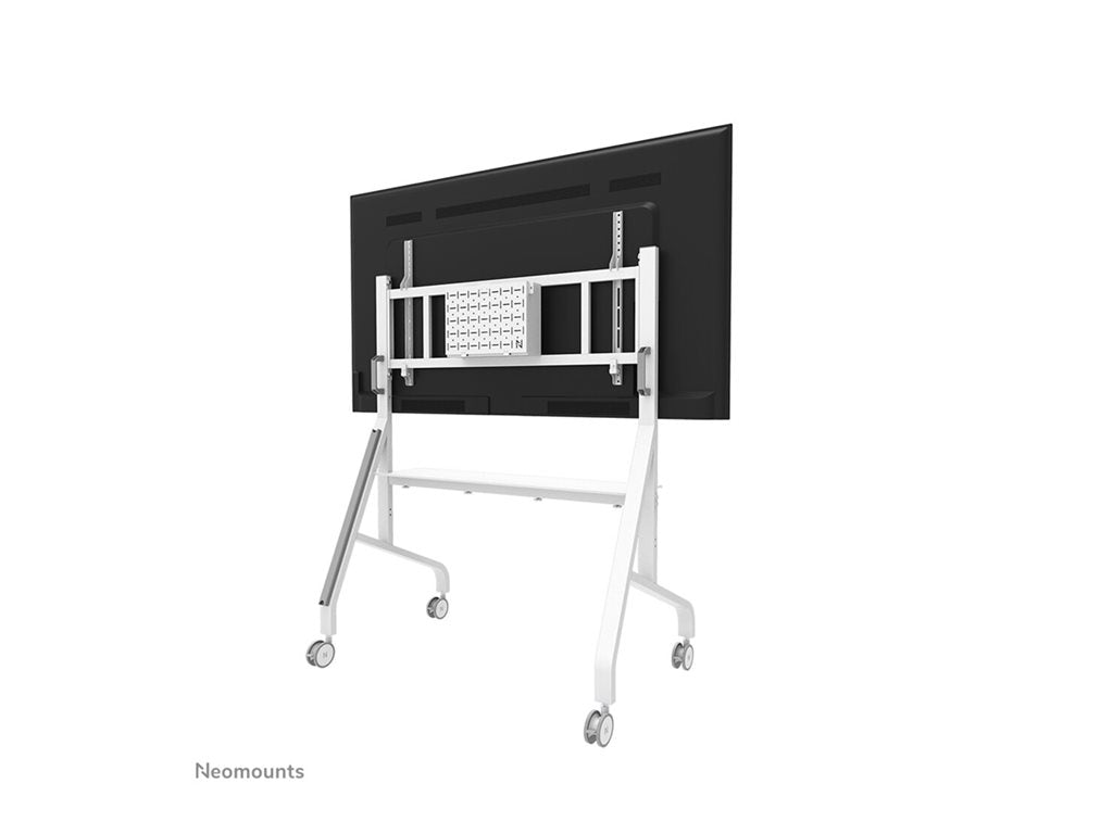 Neomounts FL50-575WH1 - Cart - sturdy - for display stand - floor stand - lockable - steel - white - screen size: