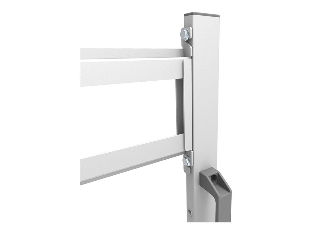 Neomounts Move Go FL50-525WH1 - Cart - for flat panel - lockable - steel - white - screen size: 55-86""