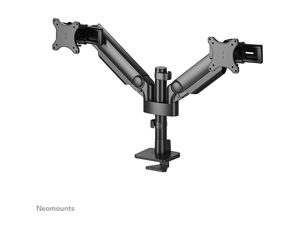 Neomounts NEXT One DS65S-950BL2 - Mounting kit (articulating arm) - full-motion - for 2 LCD displays - aluminum - black