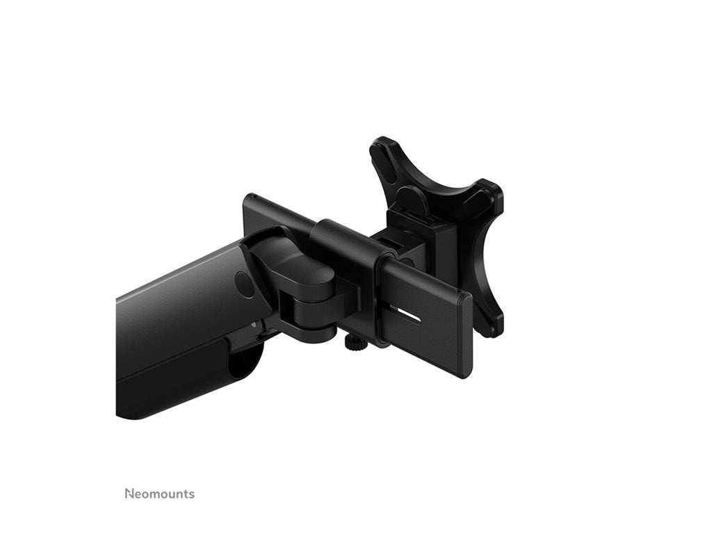 Neomounts NEXT One DS65S-950BL2 - Mounting kit (articulating arm) - full-motion - for 2 LCD displays - aluminum - black