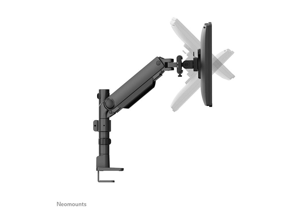 Neomounts NEXT One DS65S-950BL2 - Mounting kit (articulating arm) - full-motion - for 2 LCD displays - aluminum - black